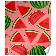 Red Watermelon  Canvas 20  X 24  by ConteMonfrey