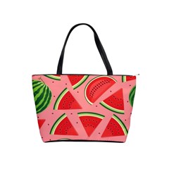 Red Watermelon  Classic Shoulder Handbag by ConteMonfrey