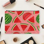 Red Watermelon  Cosmetic Bag (Large) Front