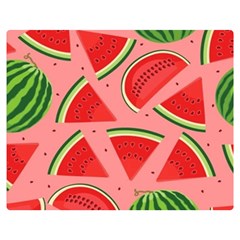 Red Watermelon  Double Sided Flano Blanket (medium)  by ConteMonfrey