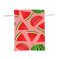 Red Watermelon  Lightweight Drawstring Pouch (l) by ConteMonfrey