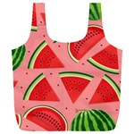 Red Watermelon  Full Print Recycle Bag (XXL) Front