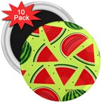 Pastel Watermelon   3  Magnets (10 pack)  Front