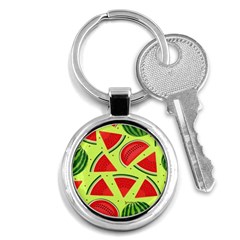 Pastel Watermelon   Key Chain (round) by ConteMonfrey