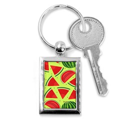 Pastel Watermelon   Key Chain (rectangle) by ConteMonfrey