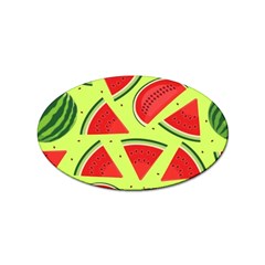 Pastel Watermelon   Sticker (oval) by ConteMonfrey