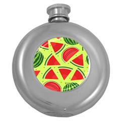 Pastel Watermelon   Round Hip Flask (5 Oz) by ConteMonfrey