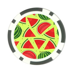 Pastel Watermelon   Poker Chip Card Guard (10 Pack) by ConteMonfrey