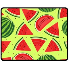 Pastel Watermelon   Fleece Blanket (medium)  by ConteMonfrey