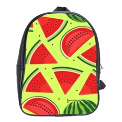 Pastel Watermelon   School Bag (xl) by ConteMonfrey