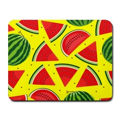 Yellow Watermelon   Small Mousepad by ConteMonfrey