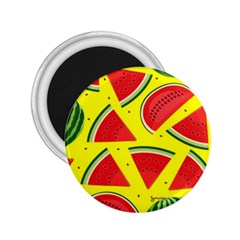 Yellow Watermelon   2 25  Magnets by ConteMonfrey