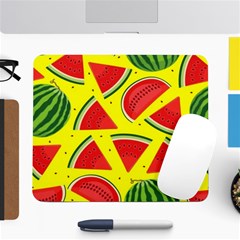 Yellow Watermelon   Large Mousepad by ConteMonfrey