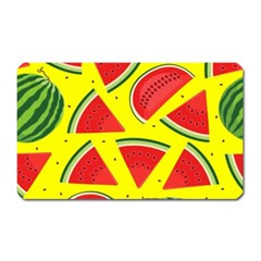 Yellow Watermelon   Magnet (rectangular) by ConteMonfrey