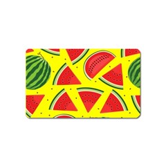 Yellow Watermelon   Magnet (name Card)