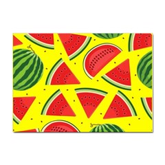 Yellow Watermelon   Sticker A4 (10 Pack) by ConteMonfrey