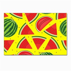 Yellow Watermelon   Postcards 5  X 7  (pkg Of 10) by ConteMonfrey