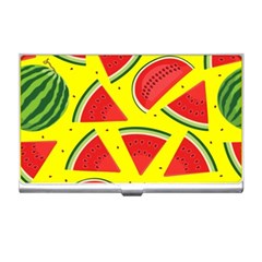 Yellow Watermelon   Business Card Holder by ConteMonfrey