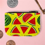 Yellow Watermelon   Mini Coin Purse Back