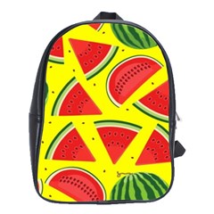 Yellow Watermelon   School Bag (large) by ConteMonfrey