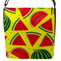 Yellow Watermelon   Flap Closure Messenger Bag (s) by ConteMonfrey