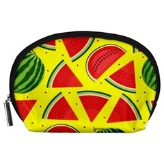 Yellow Watermelon   Accessory Pouch (large) by ConteMonfrey