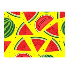 Yellow Watermelon   Double Sided Flano Blanket (mini)  by ConteMonfrey