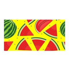 Yellow Watermelon   Satin Wrap 35  X 70  by ConteMonfrey