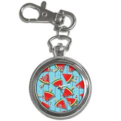 Blue Watermelon Popsicle  Key Chain Watches