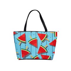 Blue Watermelon Popsicle  Classic Shoulder Handbag