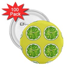 Yellow Lemonade  2 25  Buttons (100 Pack)  by ConteMonfrey