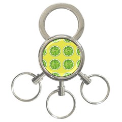 Yellow Lemonade  3-ring Key Chain by ConteMonfrey