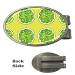 Yellow Lemonade  Money Clips (Oval)  Front