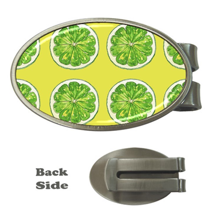 Yellow Lemonade  Money Clips (Oval) 