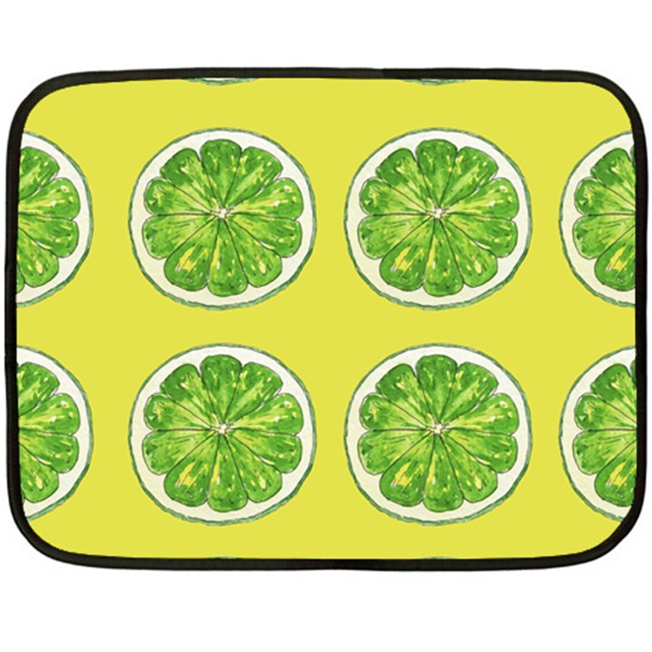 Yellow Lemonade  Fleece Blanket (Mini)