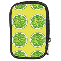 Yellow Lemonade  Compact Camera Leather Case by ConteMonfrey