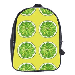 Yellow Lemonade  School Bag (large) by ConteMonfrey