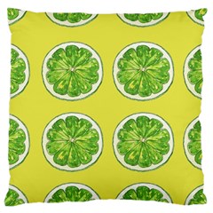 Yellow Lemonade  Large Cushion Case (two Sides) by ConteMonfrey