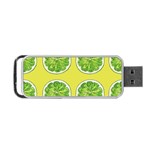 Yellow Lemonade  Portable USB Flash (One Side) Front