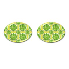 Lemon Cut Cufflinks (oval) by ConteMonfrey