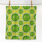 Lemon Cut Face Towel Front