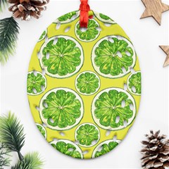 Lemon Cut Ornament (oval Filigree) by ConteMonfrey