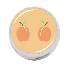 I Get My Peaches Everywhere 4-port Usb Hub (two Sides) by ConteMonfrey