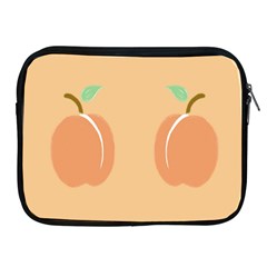 I Get My Peaches Everywhere Apple Ipad 2/3/4 Zipper Cases by ConteMonfrey