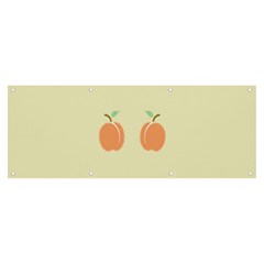 I Get My Peaches Everywhere Banner And Sign 8  X 3  by ConteMonfrey