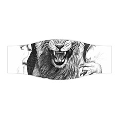 Drawing Angry Male Lion Roar Animal Stretchable Headband by danenraven