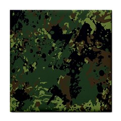 Military Background Grunge Tile Coaster by Wegoenart