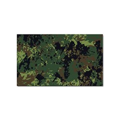 Military Background Grunge Sticker Rectangular (100 Pack)