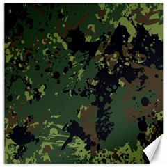 Military Background Grunge Canvas 16  X 16 