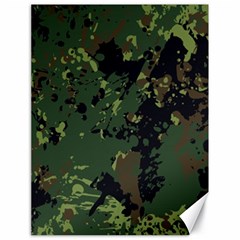 Military Background Grunge Canvas 18  X 24  by Wegoenart